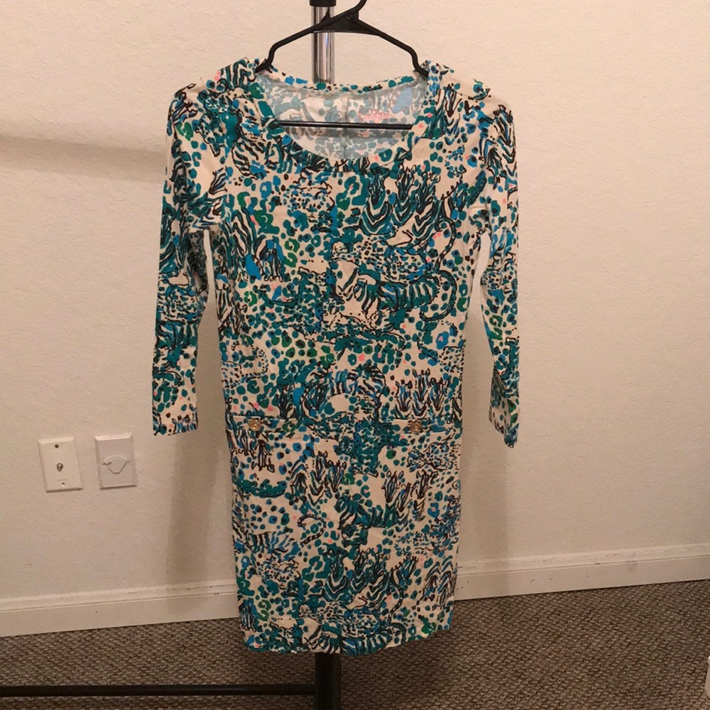 Lilly Pulitzer XS Safari Print Dress